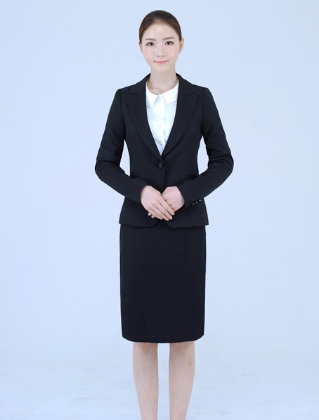 重庆短裙职业装设计订做,女小西装外套裙装量体定制