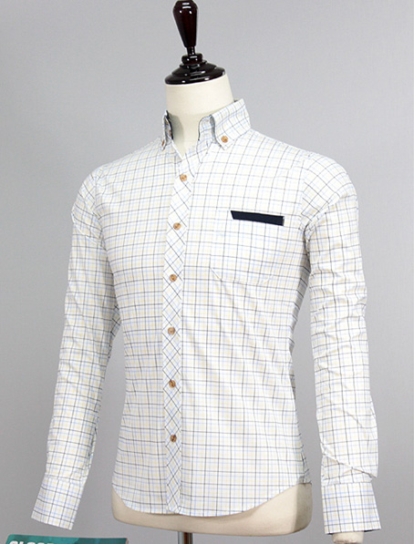 重庆定制设计白色休闲衬衫款式